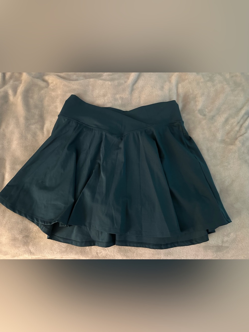 PAC 1980 Black Flowy Skort